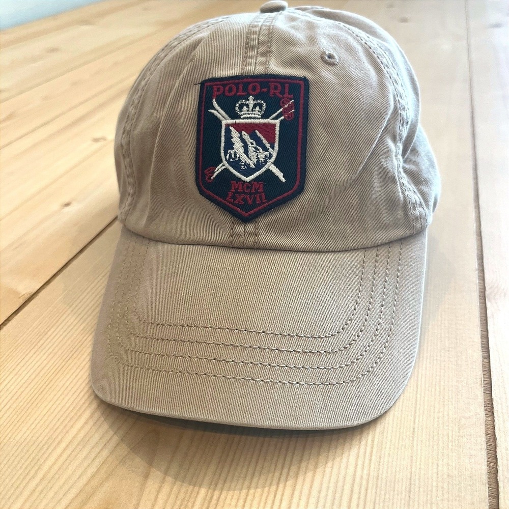 New 90s Polo Ralph Lauren Vintage Collectors Crest Mountain Rescue‎ hat/cap NWT